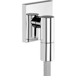Muuraansluitbocht AXOR Wall outlet Fine square chroom