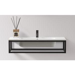 Open frame zwart alu (110x30x 45cm) 40