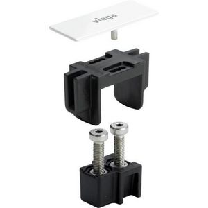 toebehorenset-RVS/wit 496550-711825