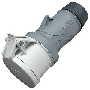 Koppelcontactstop 16A 5-polig 12H sch ERGO IP54 PTXR