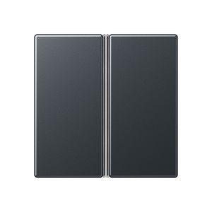 Tastafdekking A/AS 2-voudig compleet Antr mat KNX