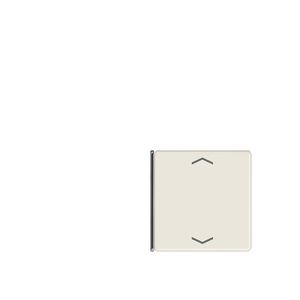 Tastafdekking A/AS 4-voudig pijl wit KNX