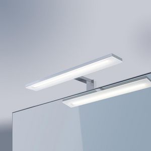 Slim LED spiegellamp 10W chroom 230V