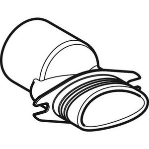 aansluiting aanvoer d50 Varino 13x13cm