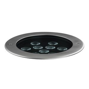 LED-Grondinbouwarmatuur 3000K 26W statisch cirkelvormige gem