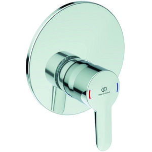 Ceraplus 2 douchemengkraan chroom v.wandinbouw met easy-box