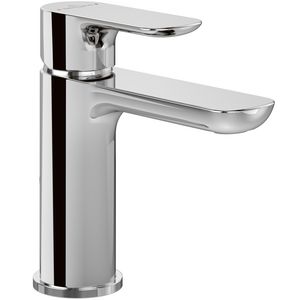 Wastafelkraan O.novo 1-hendel Chrome sprong 117mm zonder coolstart