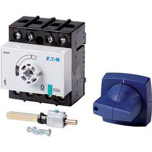 Lastscheider DUCO 63A 4-polig draaigreep K1CB as=116mm