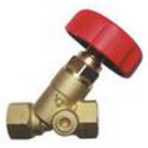 STROMAX D schuinspindelafsluiter bi.draad kvs48 0 DN40 VVE=5