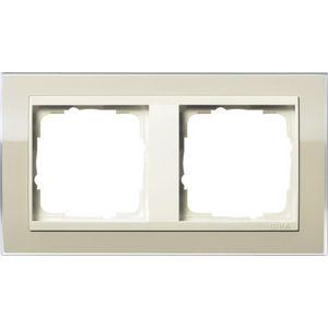 afdekraam 2-v overgangsafdekplaat CW Gira Event Clear zand