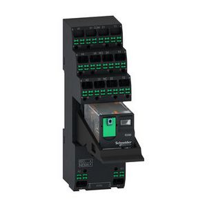 Harmony mini-relais 12A 2CO LED vergrendelknop push-i VVE=10
