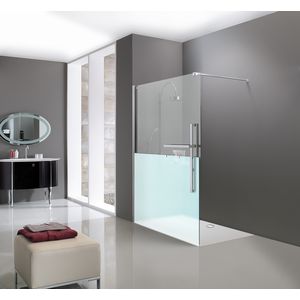 Inloopd. Duplo 1385-1400x2000mm chroom combidecor snd LI