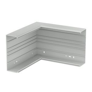 Binnenhoek 329x210x80 polyvinylchlorid lichtgrijs