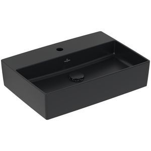 Opzetwastafel Memento 2.0 600x420mm Pure Black CeramicPlus  4A0761R7
