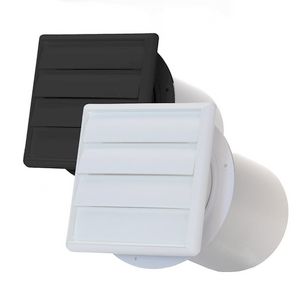 Mobiele aircoafvoer ALX 150 zwart en wit - duopack