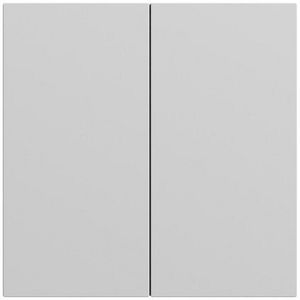 S3000 bedieningselement-opzetstuk 2-voudig System 70 gris m(gel.)