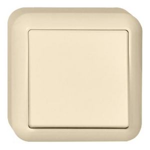 Opbouw impulsdrukker 1 maakcontact Wit Contura