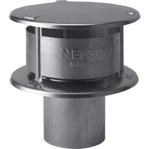 Schoorsteenkap Nelson AL blank 100mm