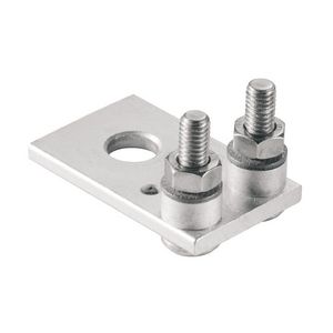 Busbar (terminal) zilver grijs h:48mm d:28.5mm Copper VVE=10