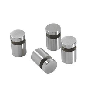 Set a 4st. Spiegelhouder RVS