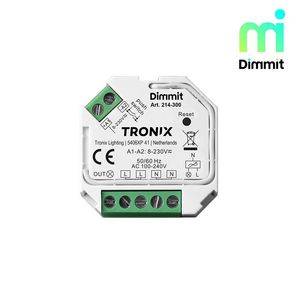Wifi ontvanger Dimmit 100-240V fase-afsnij dimbaar inbouw