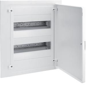 Verdeler IP40 24mmod. inbouw deur wit