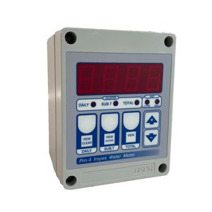 Digitale watermeter + dag/week teller PRO.4