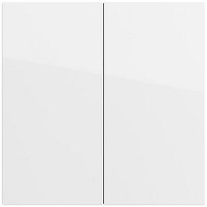 S3000 bedieningselement-opzetstuk 2-voudig System 70 zuiver wit