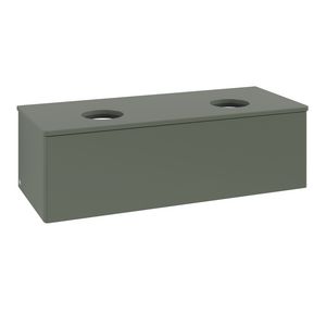 Wastafelonderkast Antao 1200x360x500mm L.Green Matt Lacquer K35010HL