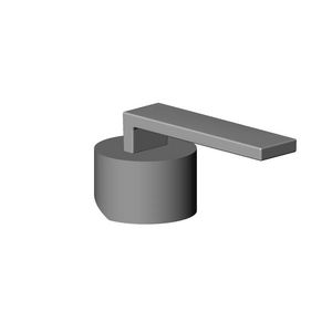 Greep Hendel 47x45x106mm Dark Platinum gebors.