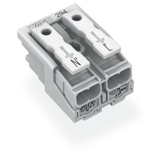 Kroonklem Drukknop extern z. PE-contact 294-5022 VVE=1000