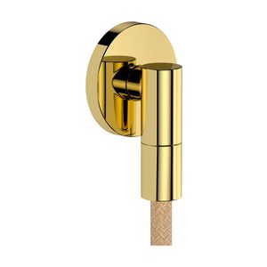 Muuraansluitbocht FixFit Fine S Polished Gold-Optic