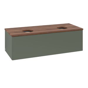 Wastafelonderkast Antao 1200x360x500mm L.Green Matt Lacquer K35012HL
