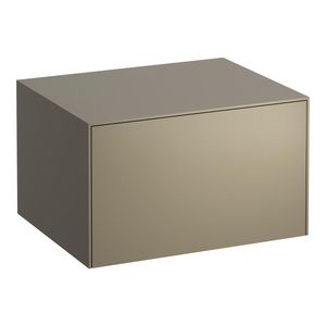 Lade-Element 600 1 Lade Zonder Uitsparing titanium