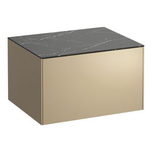 Lade-Element 600 1 Lade Zonder Uitsparing neromarquina/goud