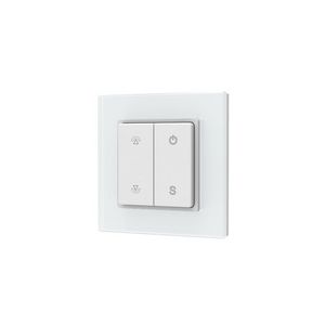 Afstandsbediening RF SC 1 zone dimbare muurschakelaar wit