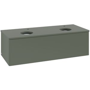 Wastafelonderkast Antao 1200x360x500mm L.Green Matt Lacquer K35050HL