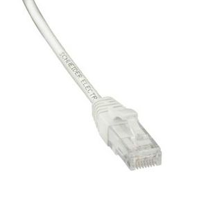 Patch cord Actassi Category 6 U/UTP LSZH 1 m white