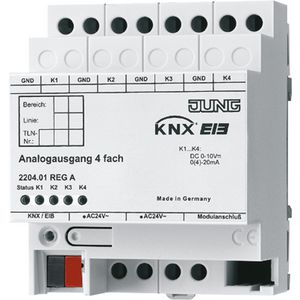Analoge uitgang 4-voudig KNX