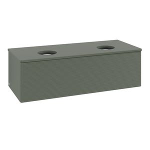 Wastafelonderkast Antao 1200x360x500mm L.Green Matt Lacquer K35110HL