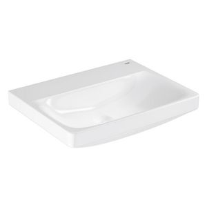 Euro Ceramic wastafel 60cm zonder kraagat / overloop
