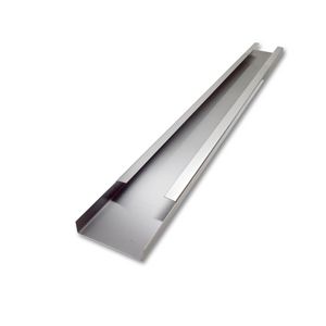 Lengte a 2mtr. standaard zinken verholen goot 90° onder pan