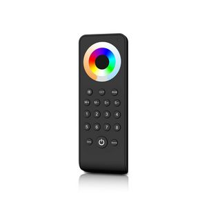 Afstandsbediening RF RGBTW 8 zones touchwielbediening zwart