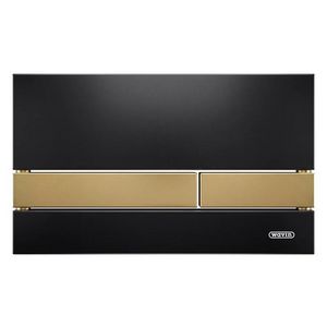 Bedieningsplaat Select 2.0 Zwart/Mat Goud LaLinea