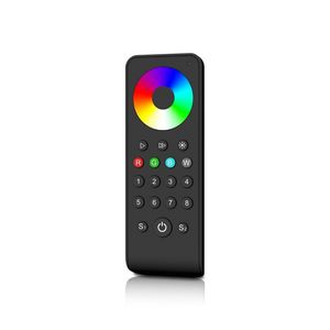Afstandsbediening RF RGB(W) 8 zones touchwielbediening zwart
