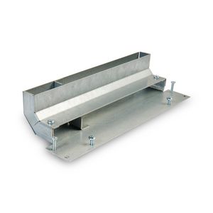 VIA stijgstuk 90gr. tbv 225 x 18mm vloergoot