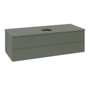 Wastafelonderkast Antao 1200x360x500mm L.Green Matt Lacquer L21010HL