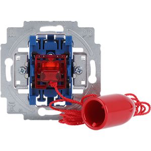 Inb impulstrekker 1p 2m trekkoord 10AX 250V AC SI creme nc (2020/10 US-101)