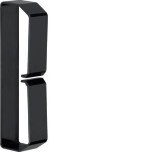 Kabelhouder voor kanaal 40x120mm B/BA6 zwart