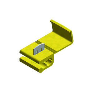 Doos a 100st. aftakklem lok geel 4,0-6,0mm²